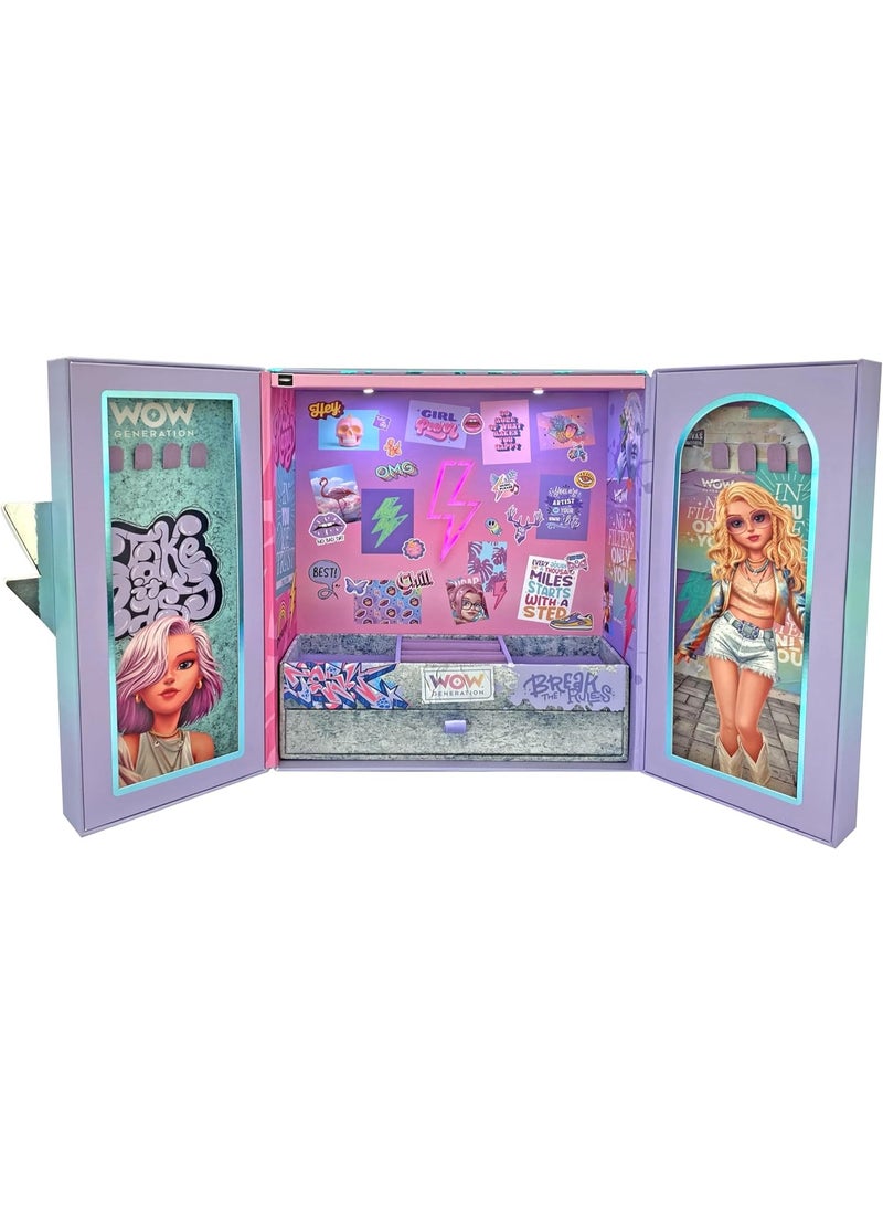 WOW GENERATION Jewellery Box with LED Lights - Image 1